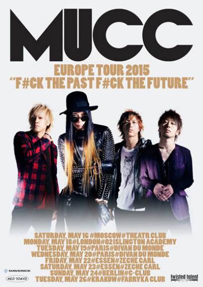 MUCC concert au Divan Du Monde PARIS